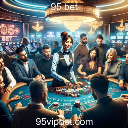 A Experiência Imersiva da Categoria 'Ao Vivo' no 95 Bet